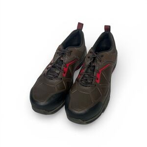 Kodiak LKT1 Composite Safety Toe Men's Brown and Red Shoes NWB 10